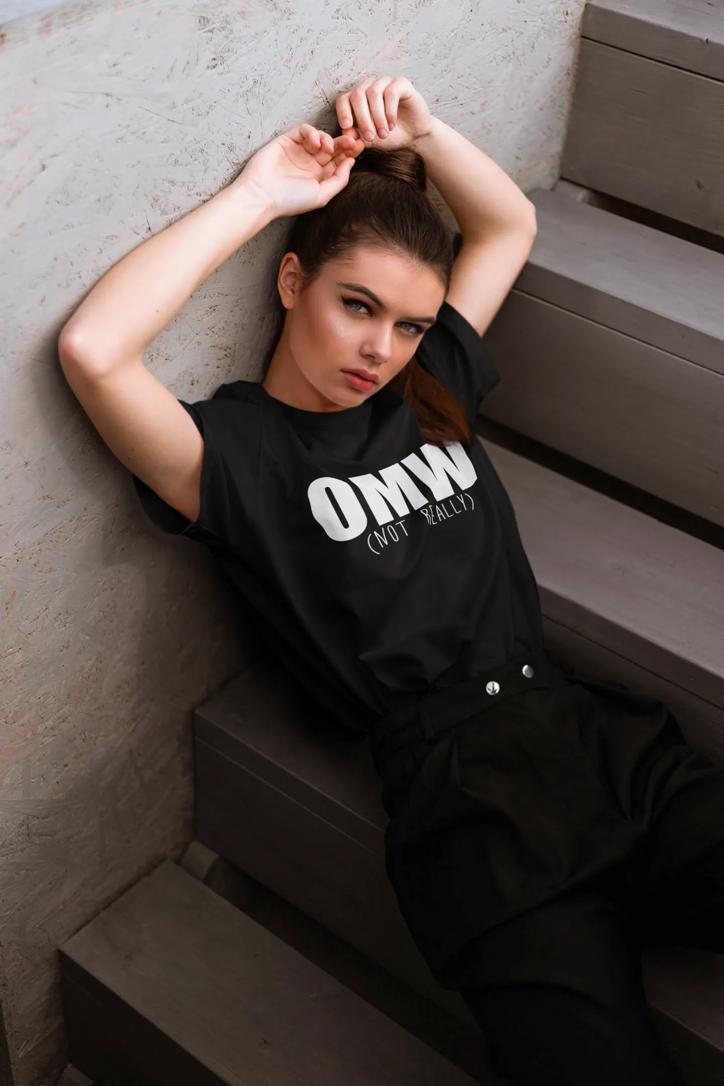 OMW (not really) Statement Tee