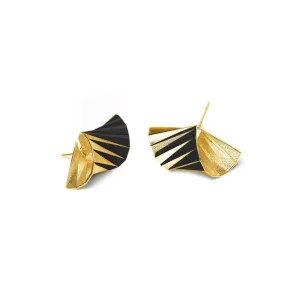 ONDINE BLACK EARRING