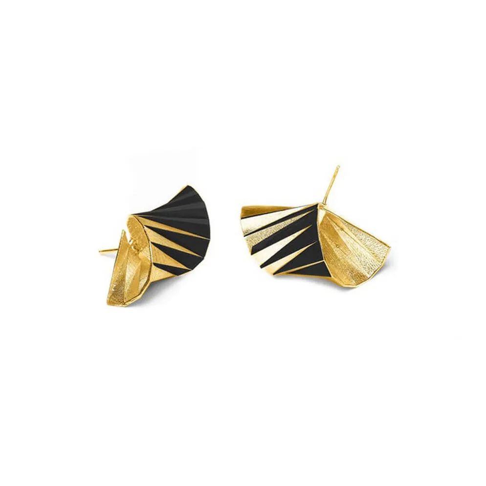 ONDINE BLACK EARRING