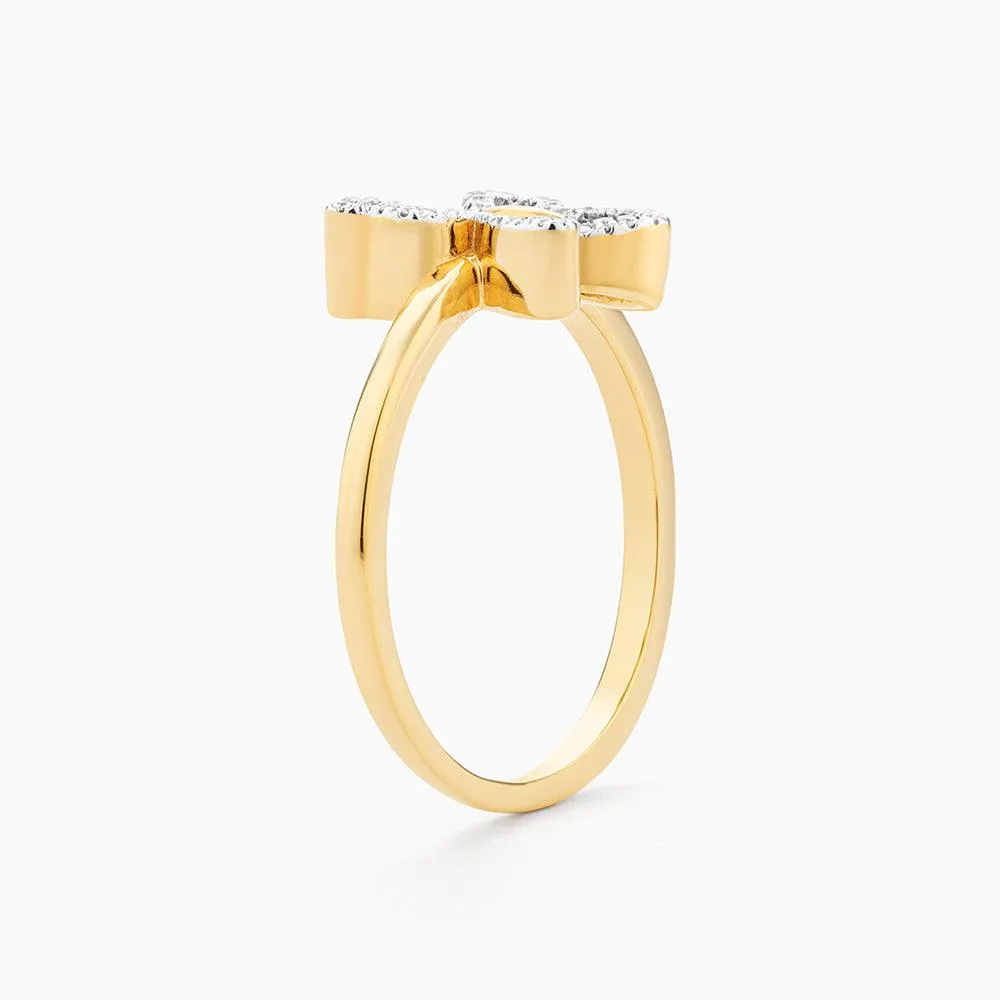 Open Wings Statement Ring