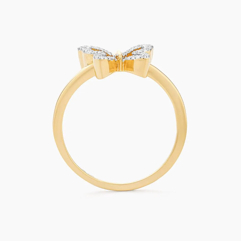 Open Wings Statement Ring