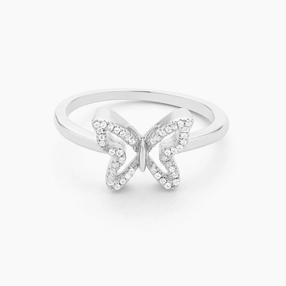 Open Wings Statement Ring
