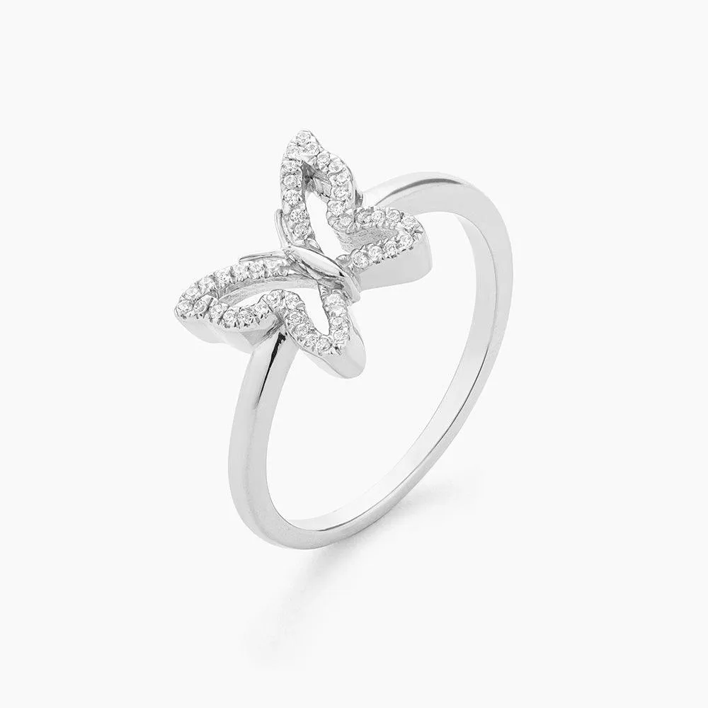 Open Wings Statement Ring