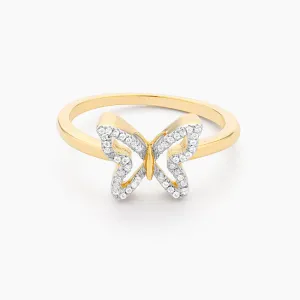 Open Wings Statement Ring