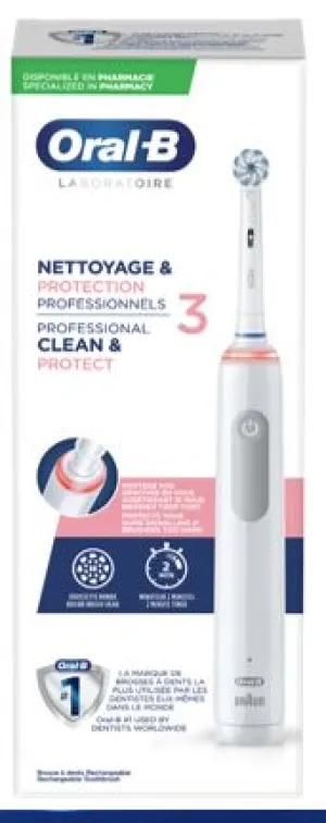 ORAL-B Laboratory Clean 3 sähköhammarharja