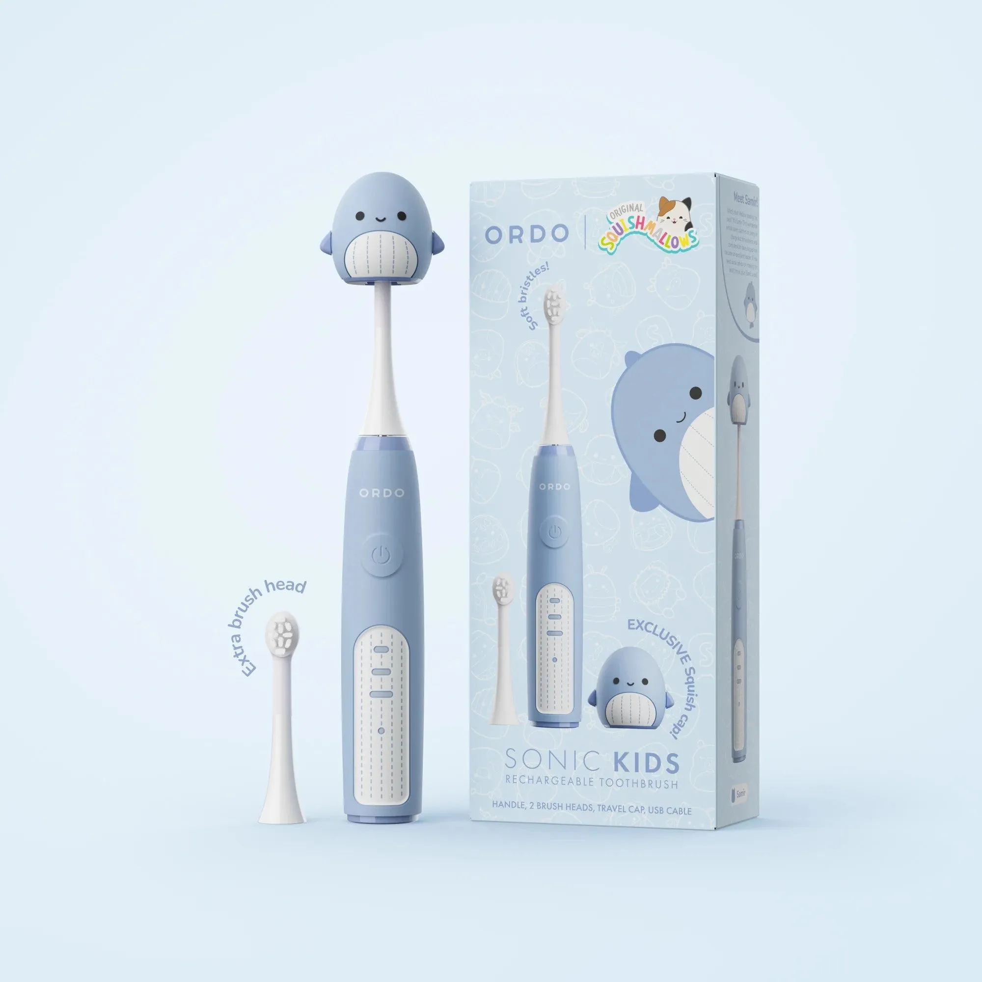 Ordo Sonic Kids Rechargeable Toothbrush: Squishmallows: Variety