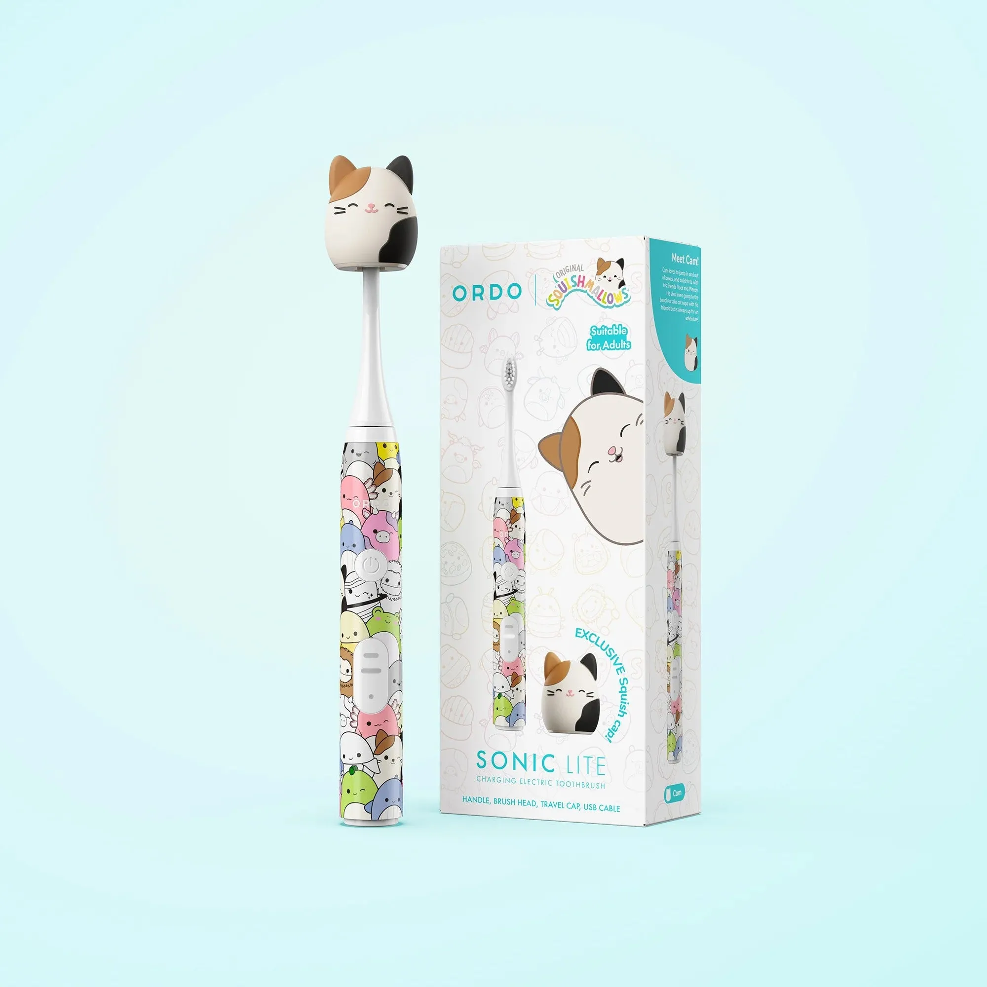 Ordo Sonic Kids Rechargeable Toothbrush: Squishmallows: Variety