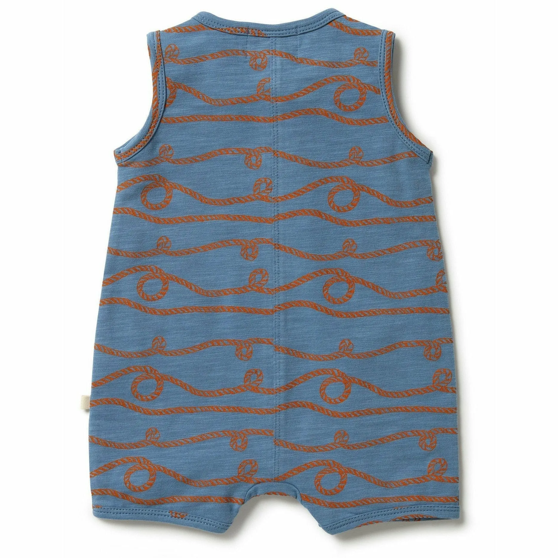 Organic Boyleg Growsuit - Ahoy