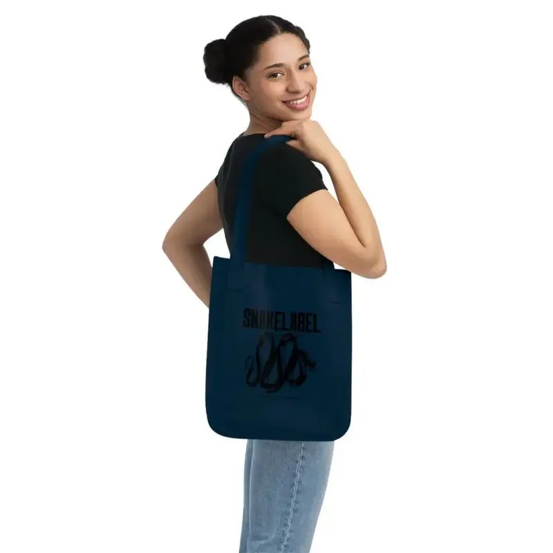ORGANIC CANVAS TOTE BAG | 100% Certified Cotton | Ethical Sourcing & Tear-Away Label