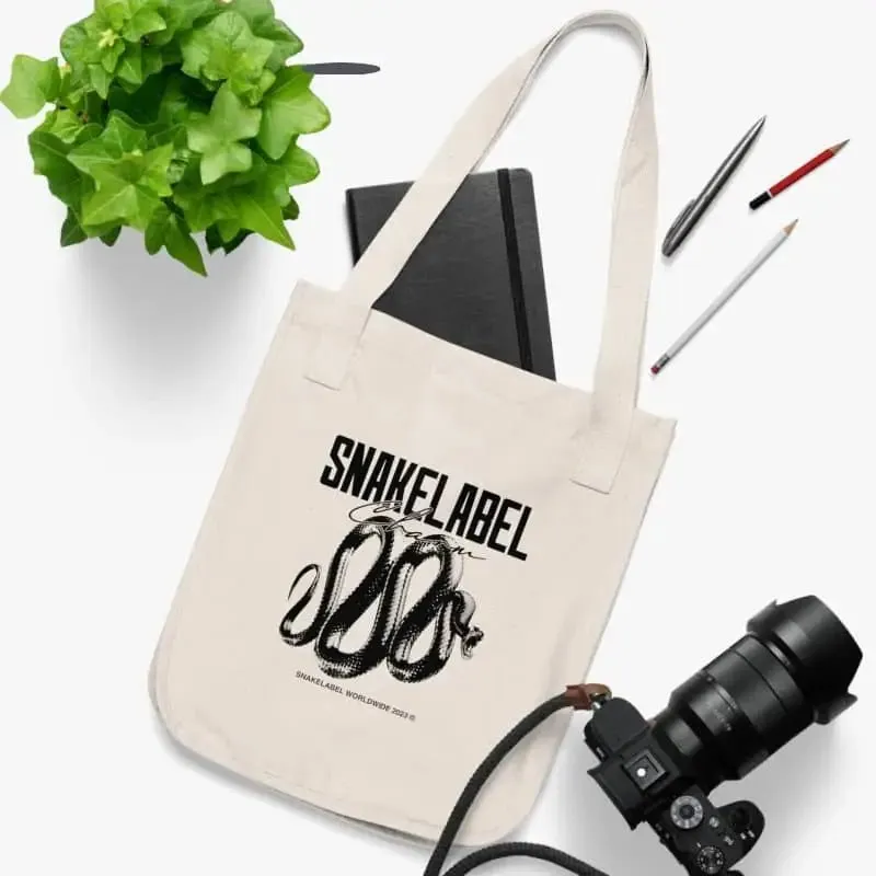 ORGANIC CANVAS TOTE BAG | 100% Certified Cotton | Ethical Sourcing & Tear-Away Label