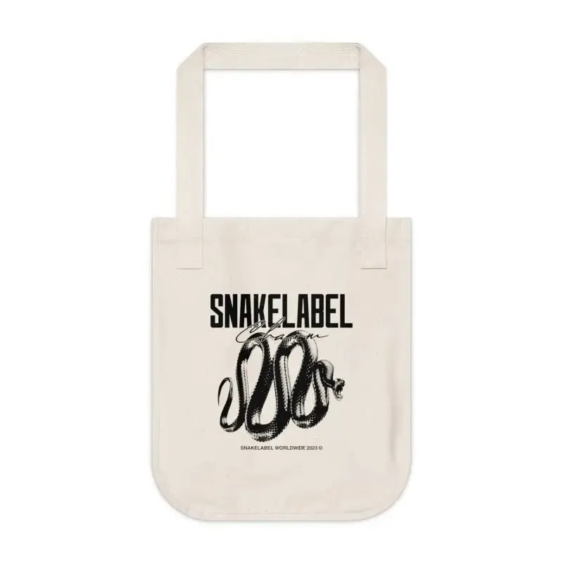 ORGANIC CANVAS TOTE BAG | 100% Certified Cotton | Ethical Sourcing & Tear-Away Label