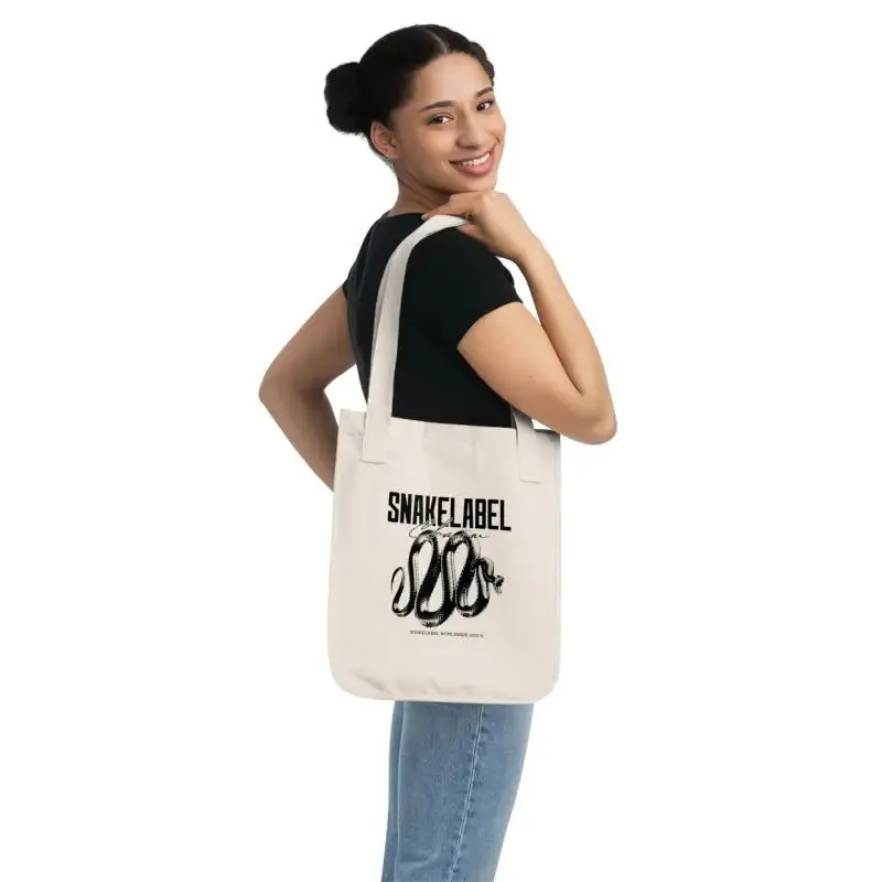 ORGANIC CANVAS TOTE BAG | 100% Certified Cotton | Ethical Sourcing & Tear-Away Label