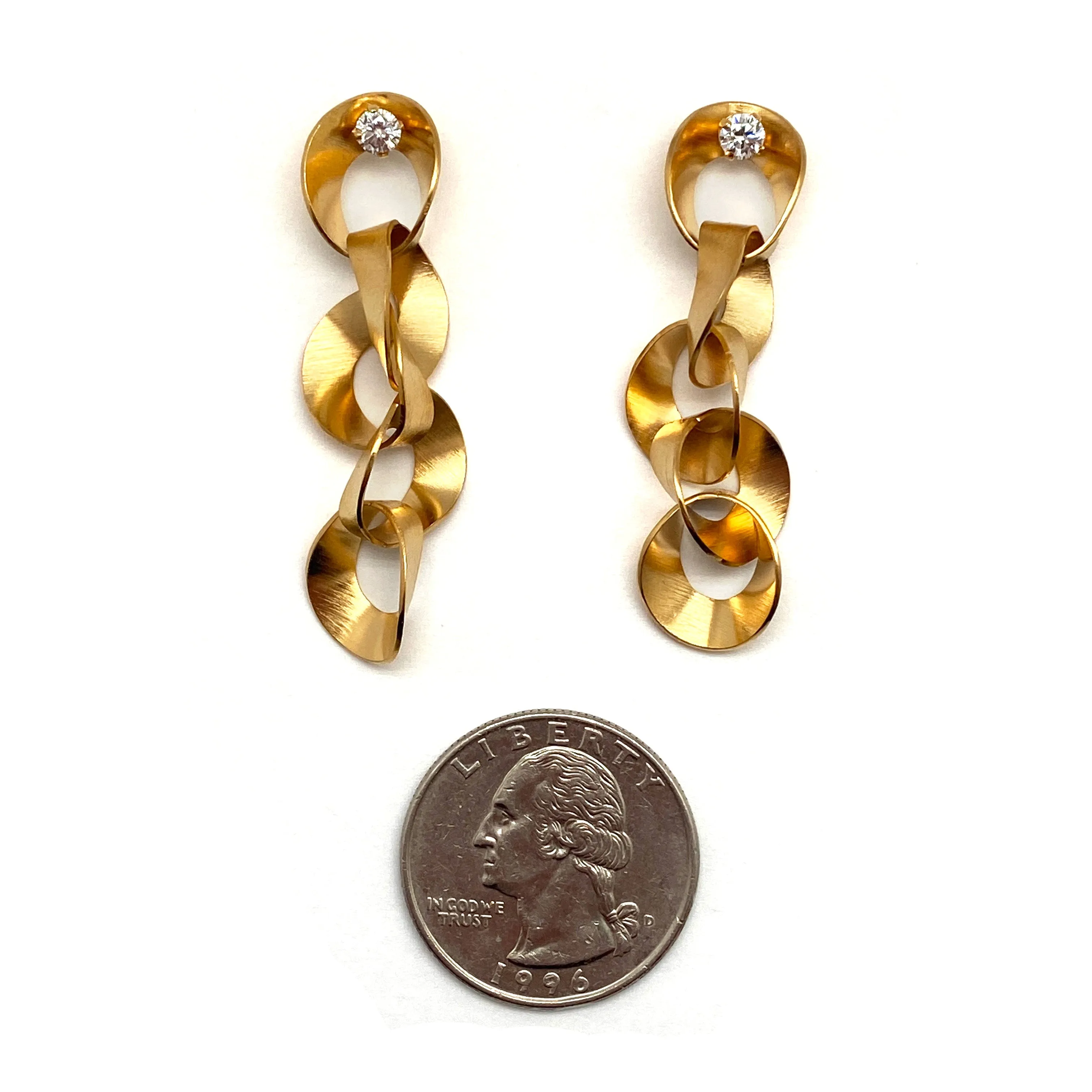 Organic Interlocking Earrings