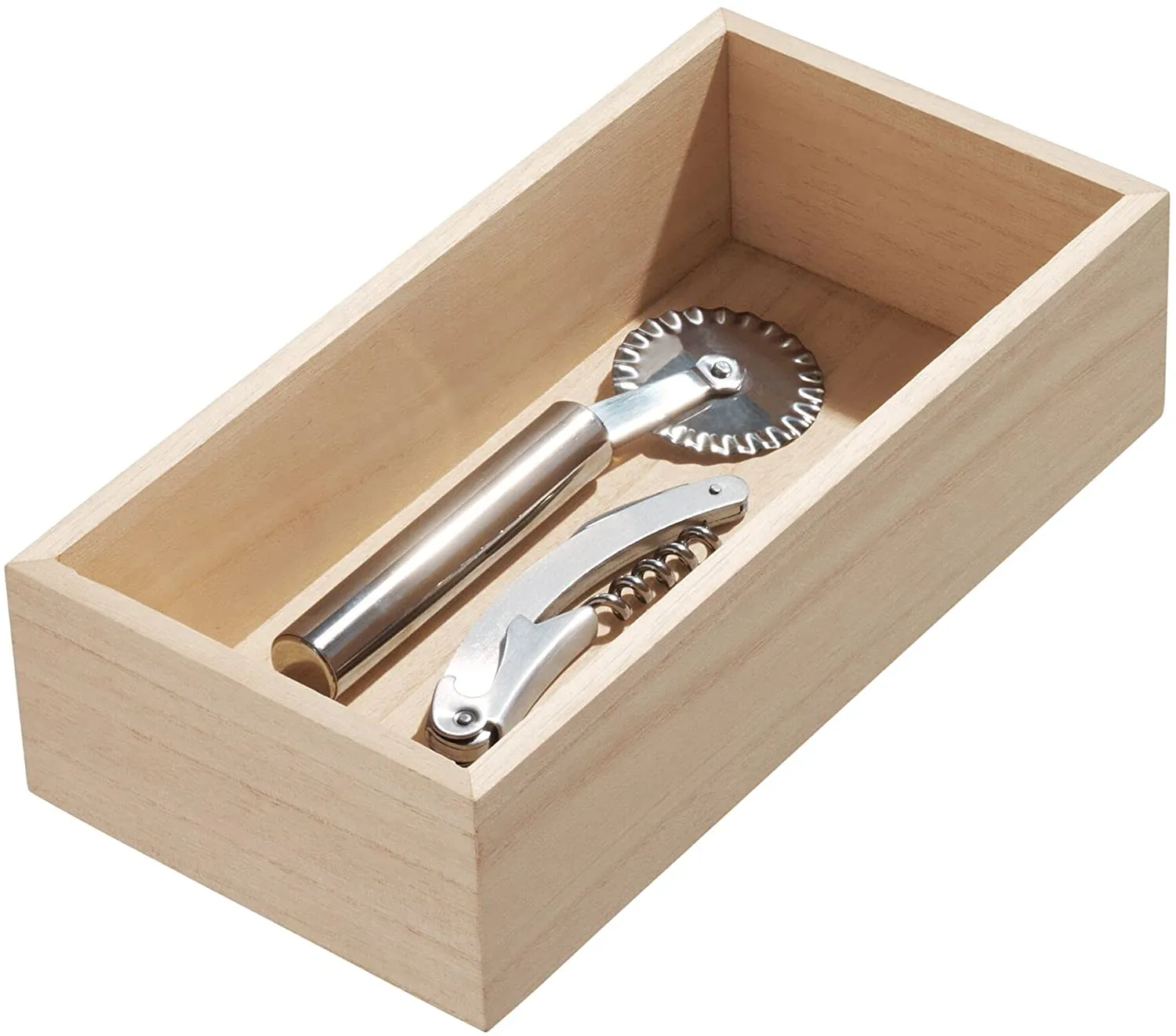 Organisateur de tiroir en bois