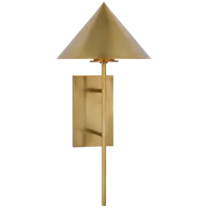 Orsay Medium Downlight Sconce in Hand-Rubbed Antique Brass