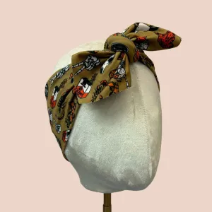 Outlaws Top Knot Headband