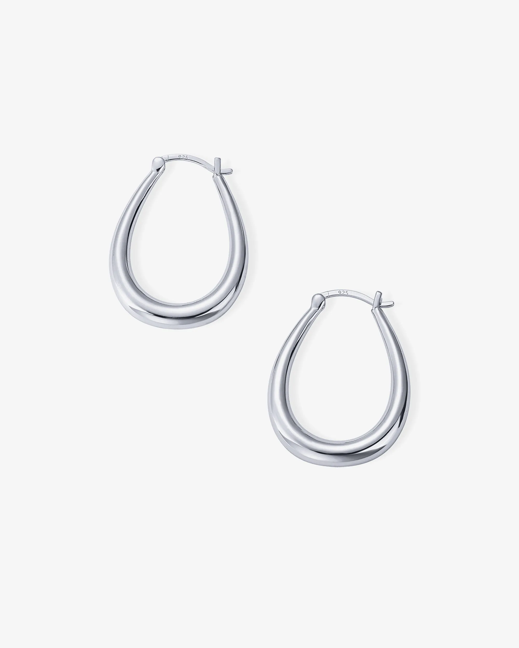 Oval Hoops
