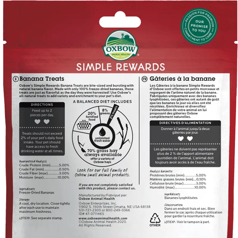 Oxbow Simple Rewards Banana