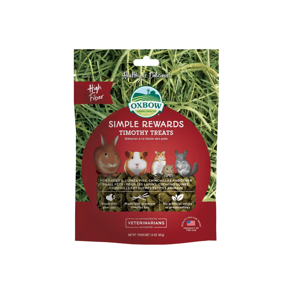 Oxbow Simple Rewards Timothy Small Animal Treats