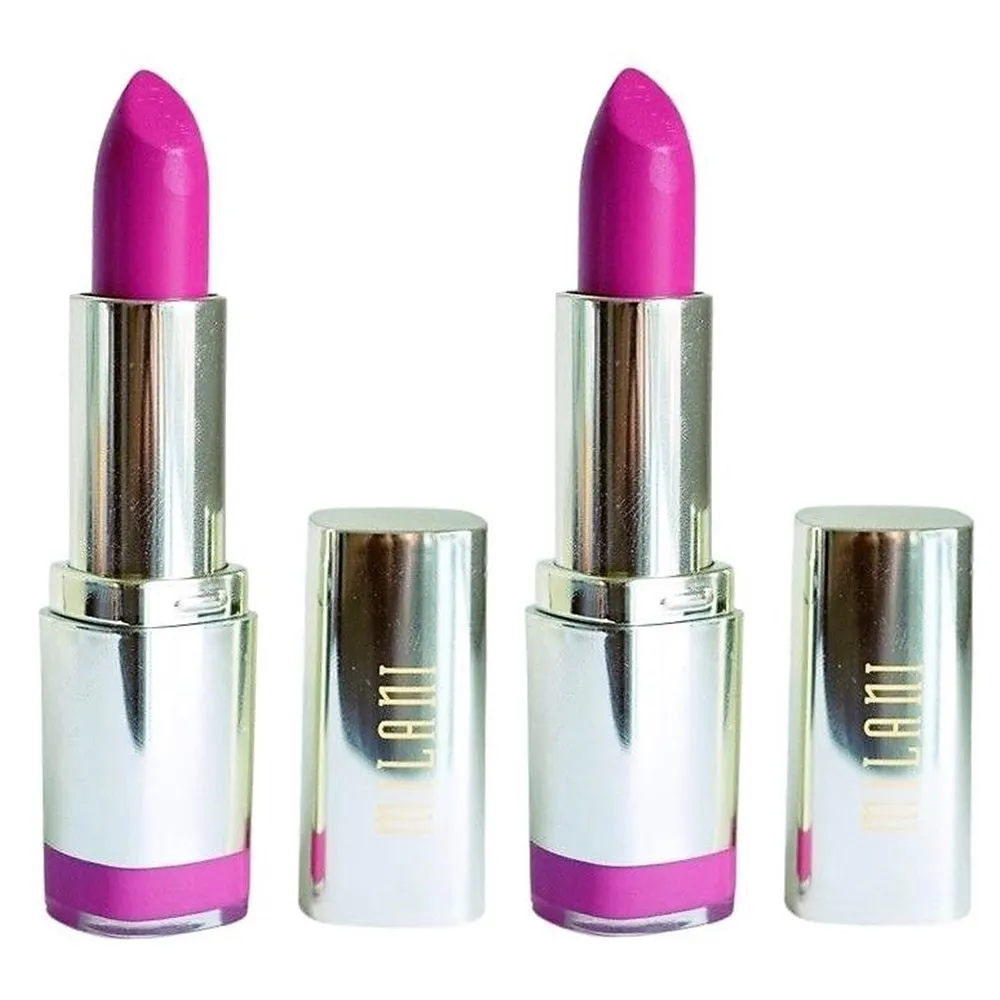 Pack of 2 Milani Color Statement Lipstick, Power Pink # 46