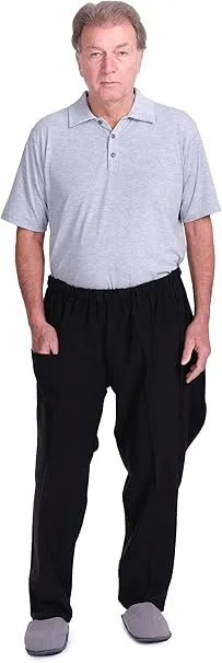 Pantalone Regolabile ed apribile sul retro - 9079 - Ideale per Anziani e soggetti fragili
