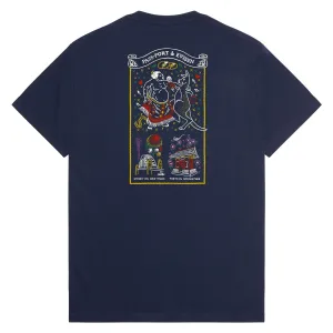 Pass~Port x Evisen Karaoke Tee - Navy