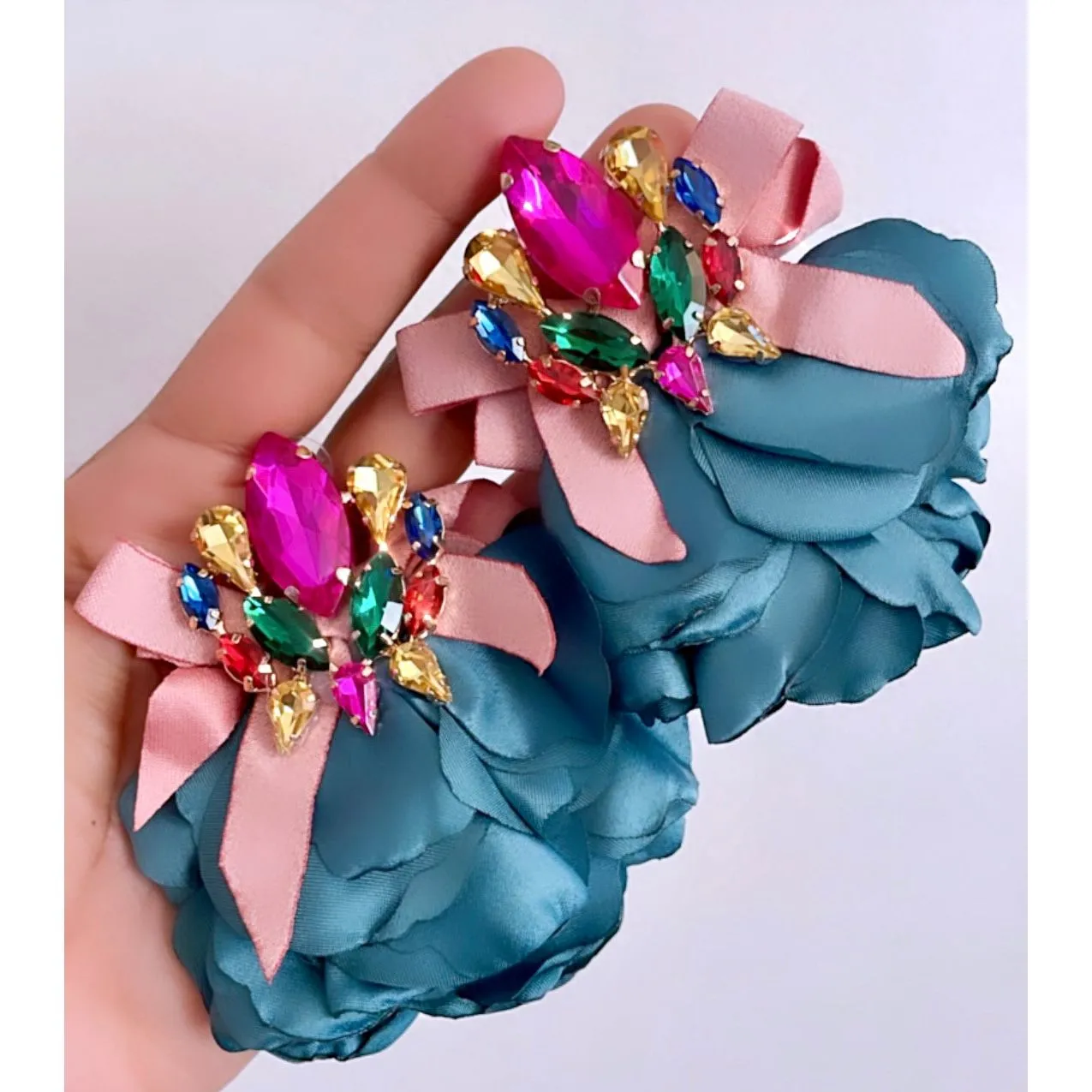 Petal Me Statement Earrings