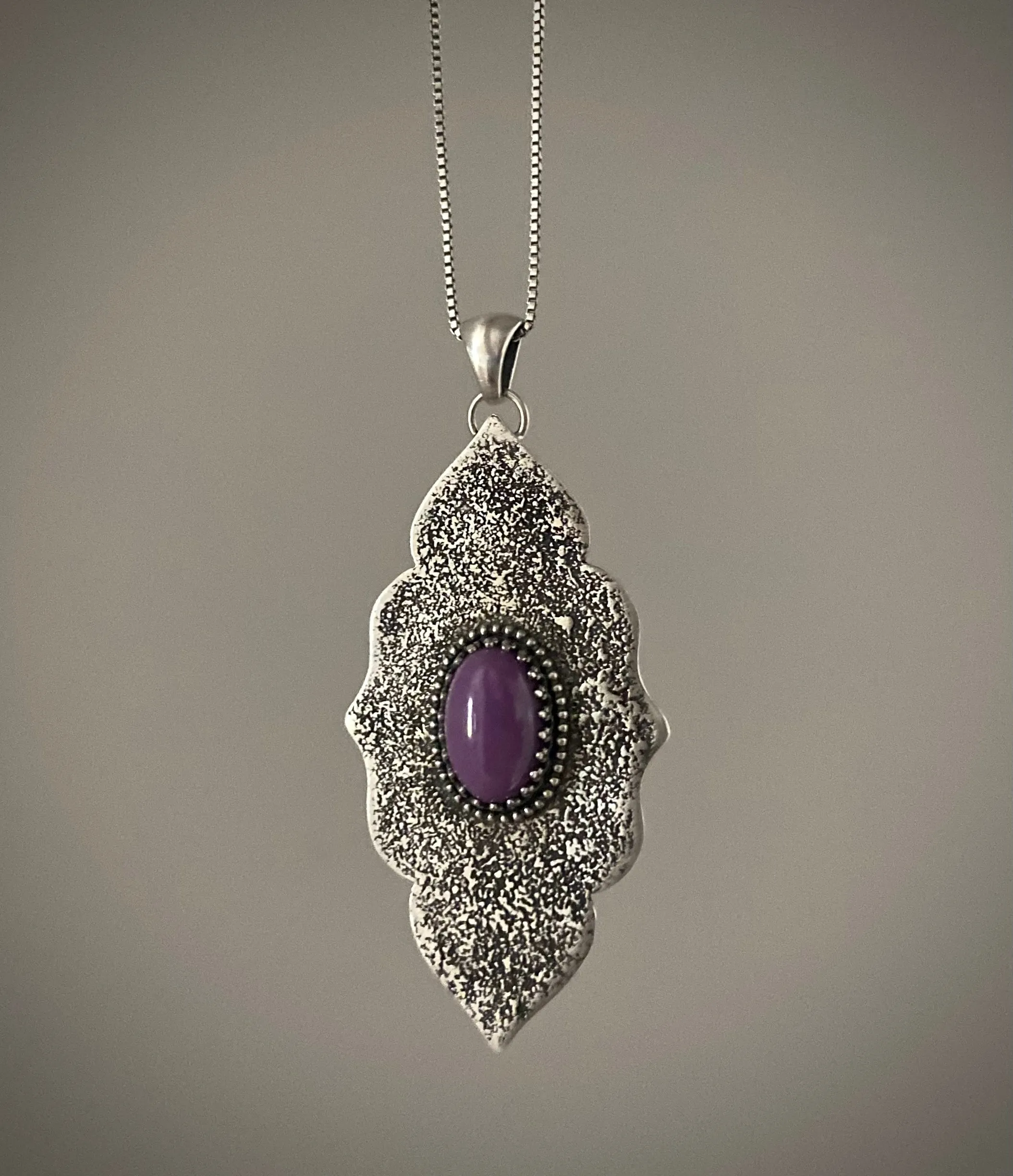 Phosphosiderite Arabesque Pendant