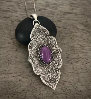 Phosphosiderite Arabesque Pendant