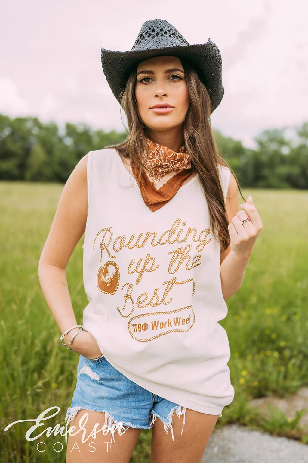 Pi Phi Rounding Up the Best Work Week Tank