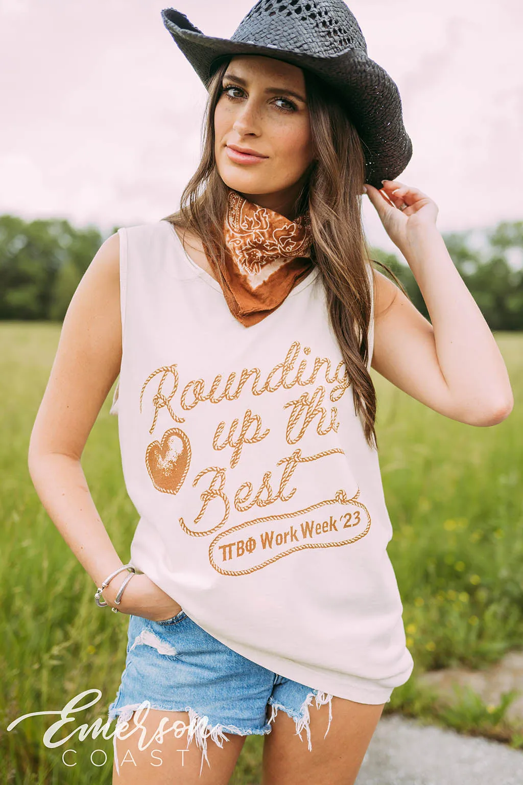 Pi Phi Rounding Up the Best Work Week Tank