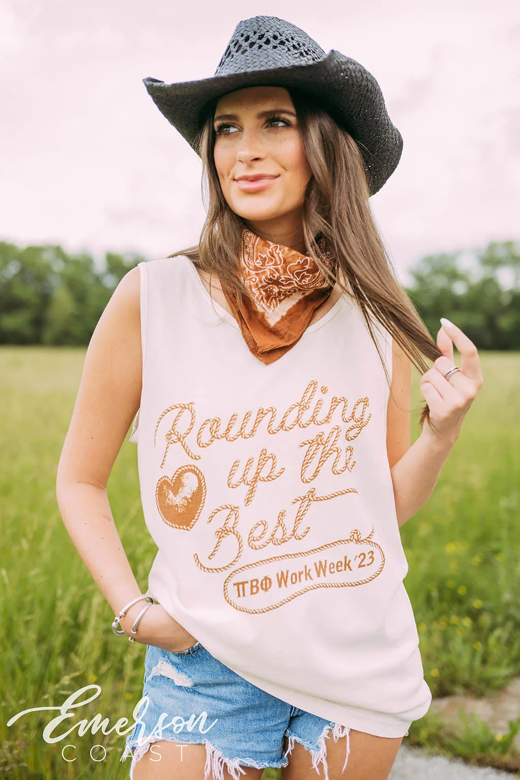 Pi Phi Rounding Up the Best Work Week Tank