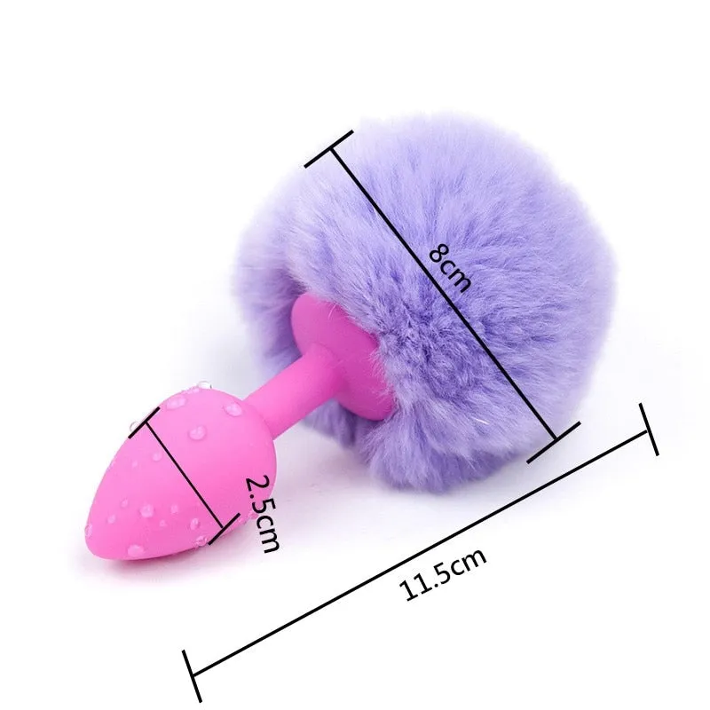 Plug Anal Queue de Lapin palpitant