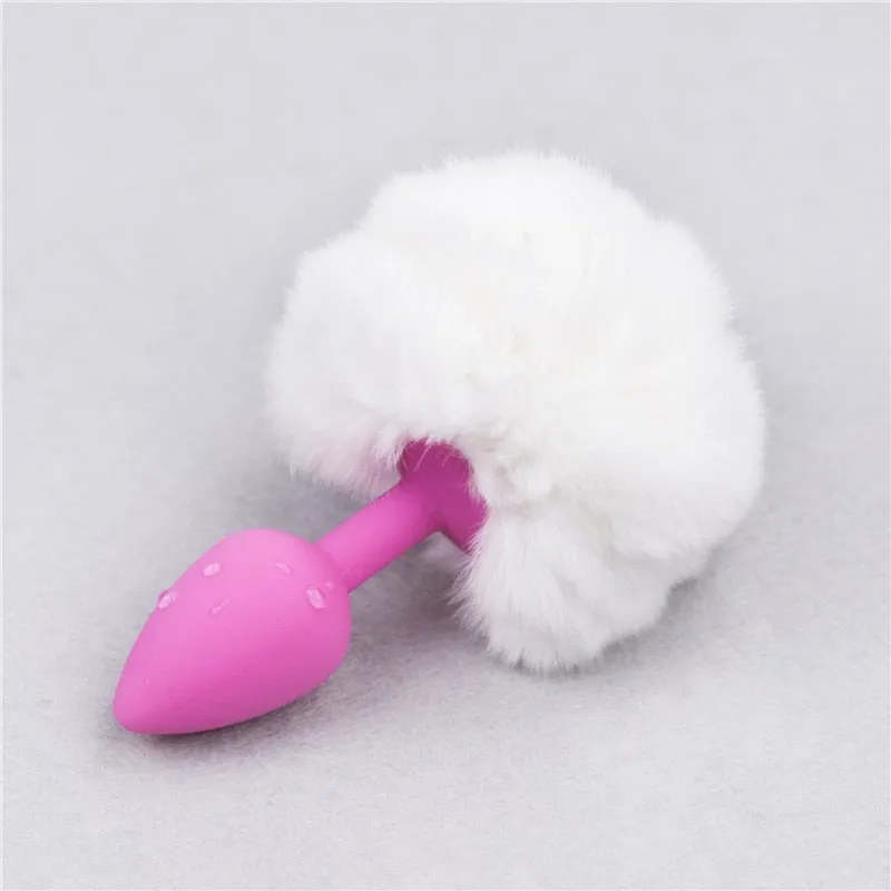 Plug Anal Queue de Lapin palpitant