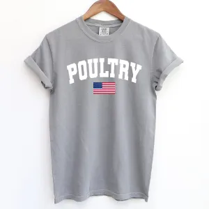 Poultry Flag ComfortWash/ComfortColor T-Shirt (S-4XL) - Multiple Colors!