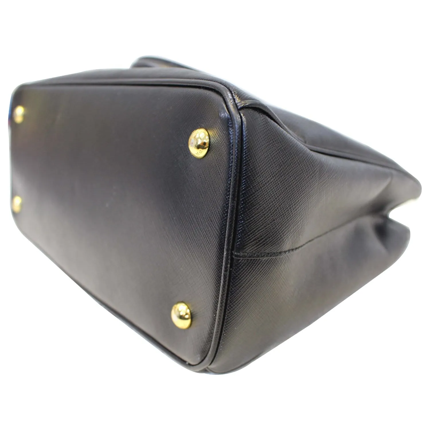 PRADA Galleria Medium Saffiano Leather Tote Bag Black