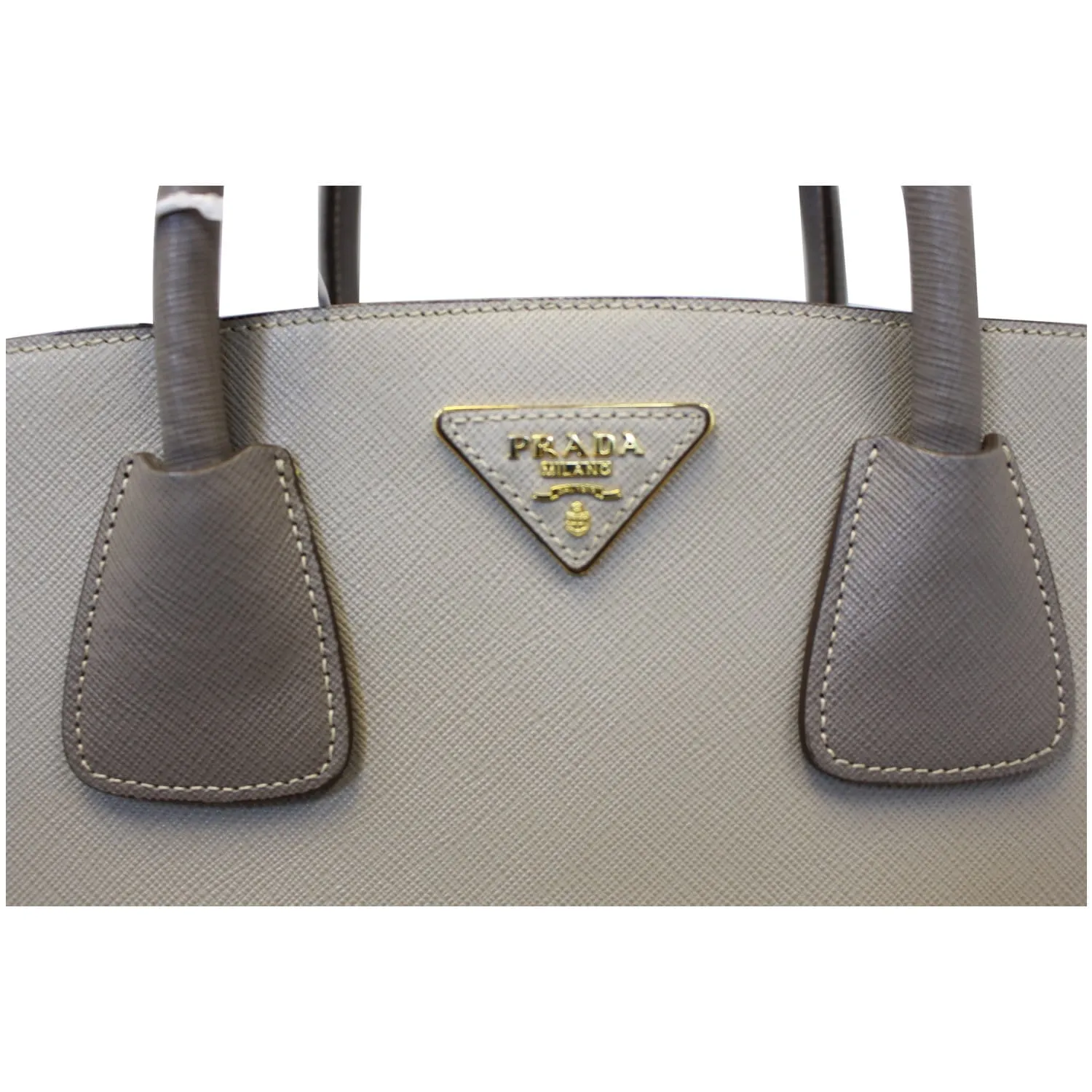 PRADA Saffiano Lux Bicolor Tote Bag