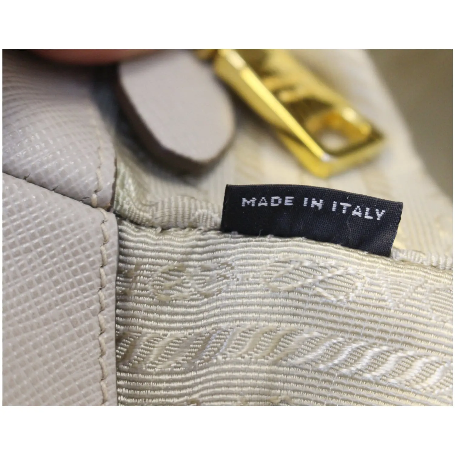 PRADA Saffiano Lux Bicolor Tote Bag