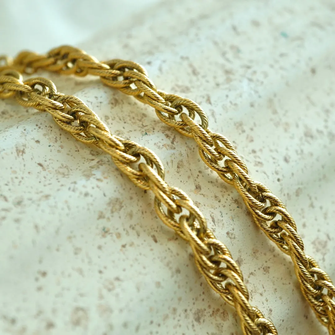PRE-ORDER: DIOR LUNA ROPE CHAIN NECKLACE