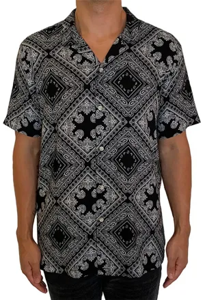 PRINTED BUTTON UP
