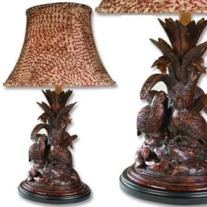 Quail Covey Lamp 32" Tall