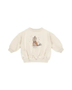 Quincy Mae Relaxed Fleece Sweatshirt || Magic