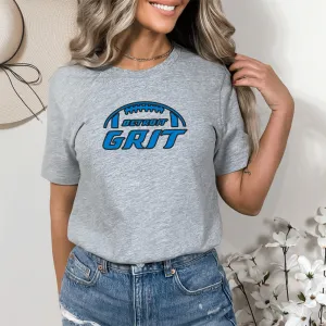 "Detroit Grit" Relaxed Fit Crew Unisex T-Shirt