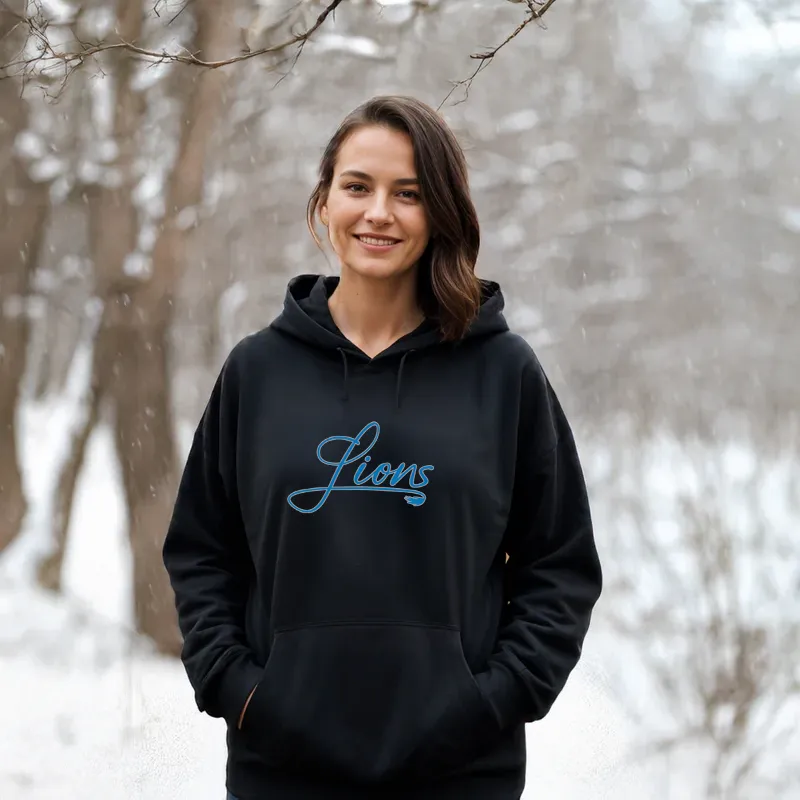 "Home Team" Relaxed Fit Classic Unisex Hoodie