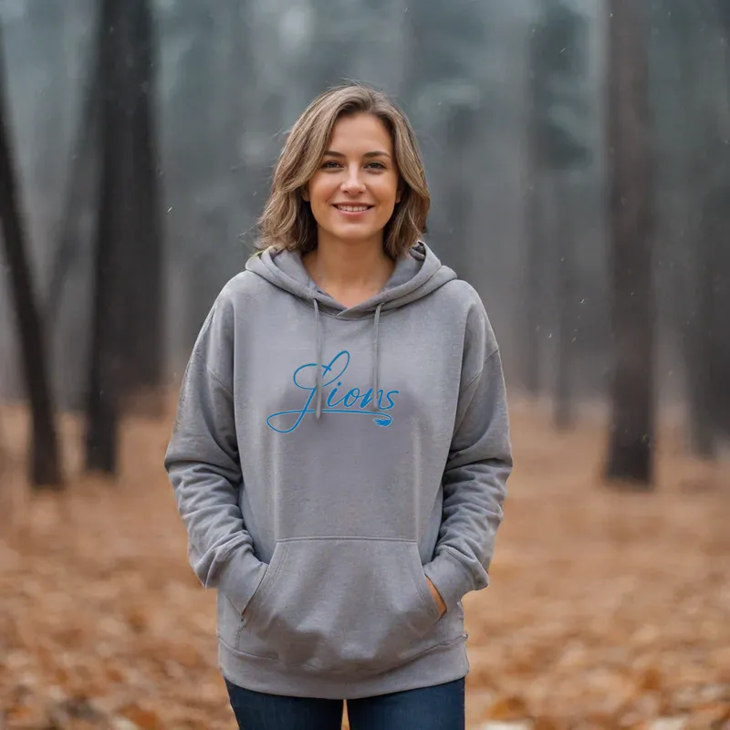 "Home Team" Relaxed Fit Classic Unisex Hoodie