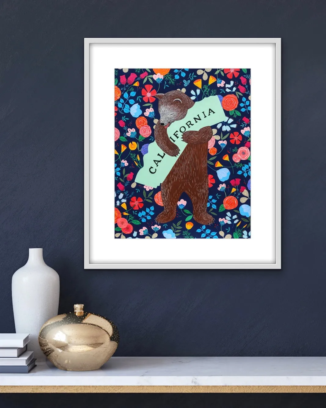 "I Love You California" Midnight Print