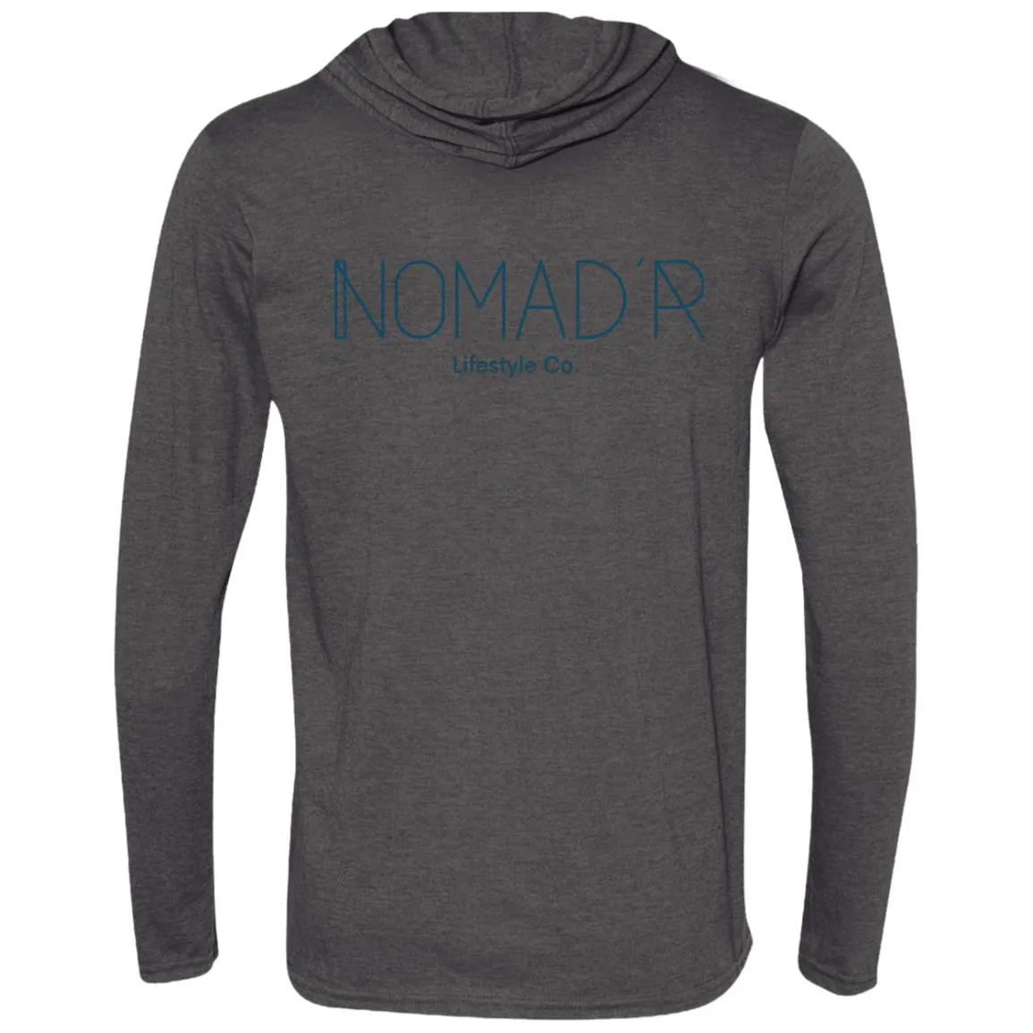 "NOMAD'R- BACK" Men's LS T-Shirt Hoodie