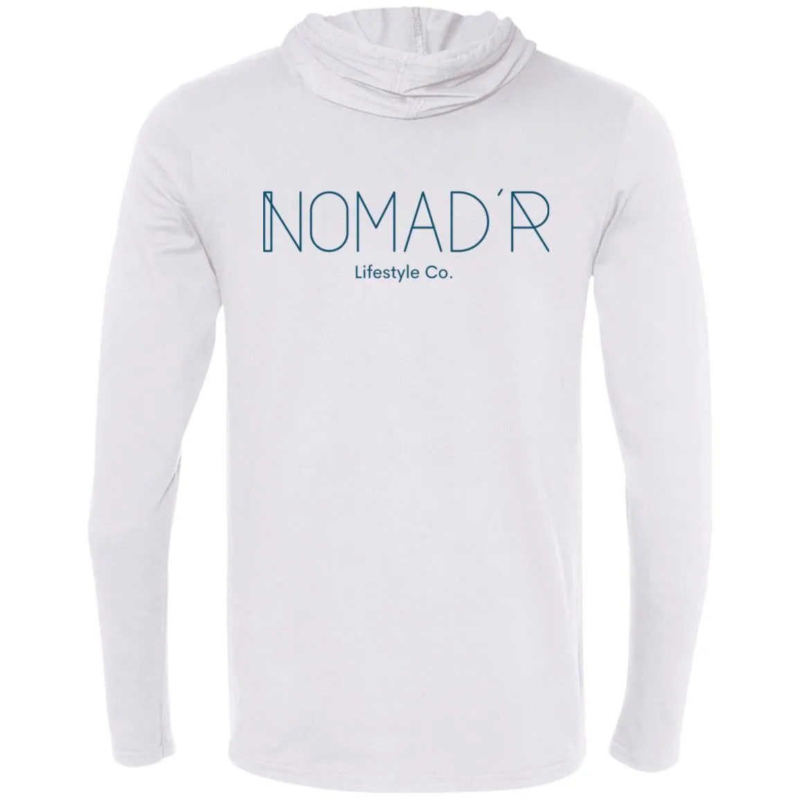 "NOMAD'R- BACK" Men's LS T-Shirt Hoodie