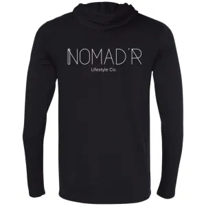 "NOMAD'R- BACK" Men's LS T-Shirt Hoodie