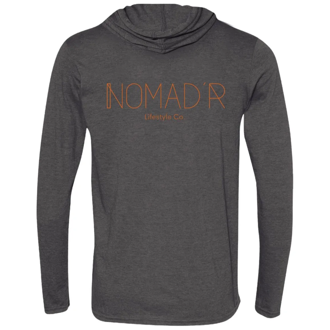"NOMAD'R- BACK" Men's LS T-Shirt Hoodie